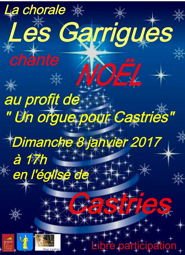 concert de noel à Castries 2017